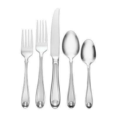 Oneida Satin Garnet 65-pc. 18/10 Stainless Steel Flatware Set