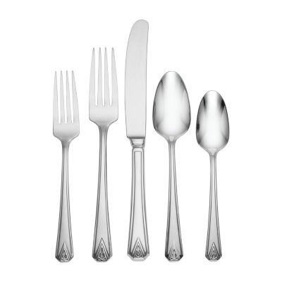 Oneida Deauville 45-pc. 18/10 Stainless Steel Flatware Set