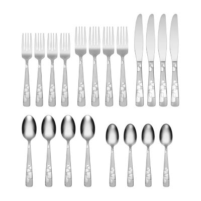 Oneida Quadratic 20-pc. Flatware Set