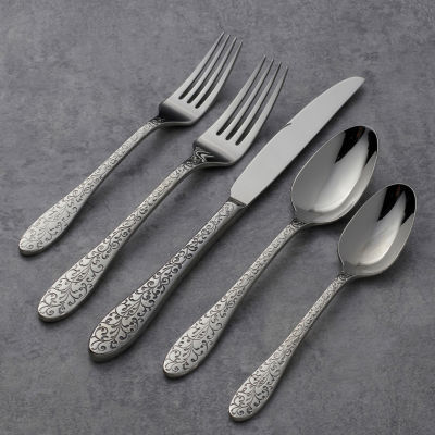 Oneida Ivy Flourish 20-pc. 18/10 Stainless Steel Flatware Set