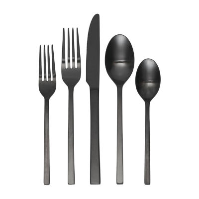 Oneida Allay Midnight 20-pc. Flatware Set