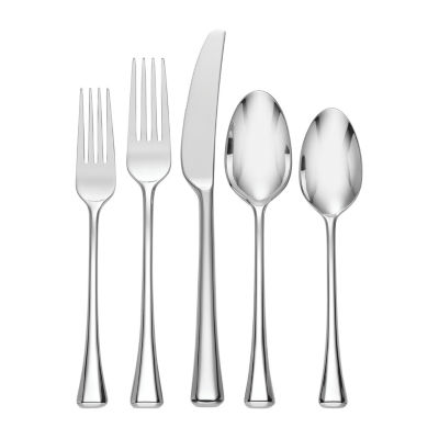 Oneida Faceta 20-pc. 18/10 Stainless Steel Flatware Set