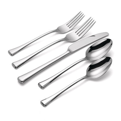 Oneida Faceta 20-pc. 18/10 Stainless Steel Flatware Set