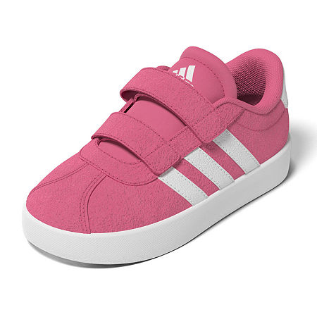 adidas Girls Vl Court 3.0 Sneakers, 6 Medium, Pink