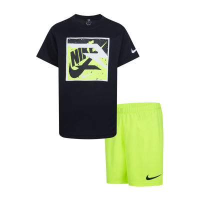 Nike 3BRAND by Russell Wilson Big Boys 2-pc. Short Set