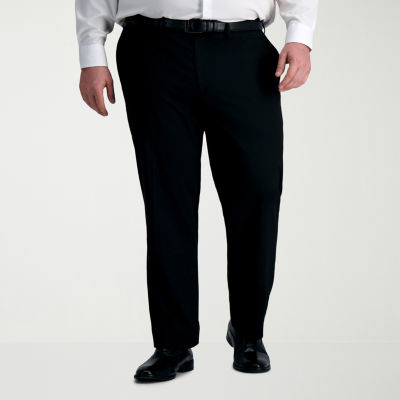 Haggar Mens Big and Tall Stretch Fabric Classic Fit Suit Pants