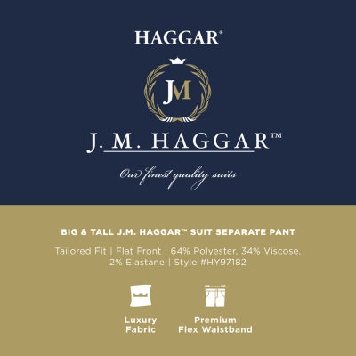 Big & Tall J.M. Haggar™ Tailored Fit Suit Separate Pant