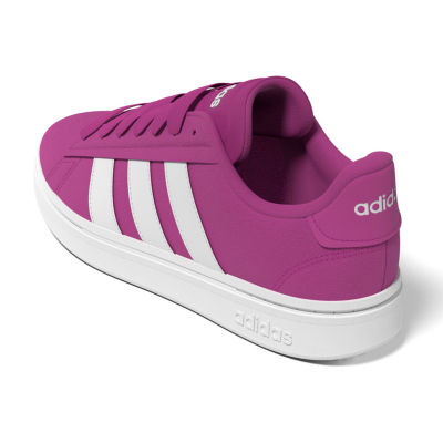 adidas Womens Grand Court Alpha Sneakers Color: Purple White JCPenney