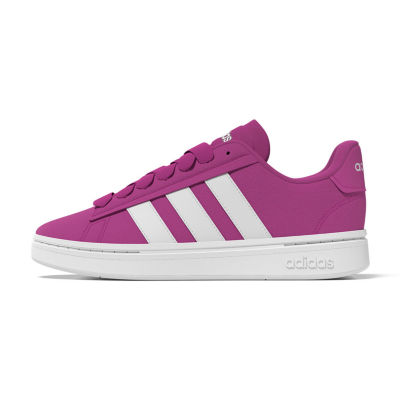 adidas Womens Grand Court Alpha Sneakers Color: Purple White JCPenney