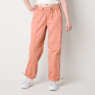 Arizona Womens Low Rise Cinched Drawstring Pants - Juniors