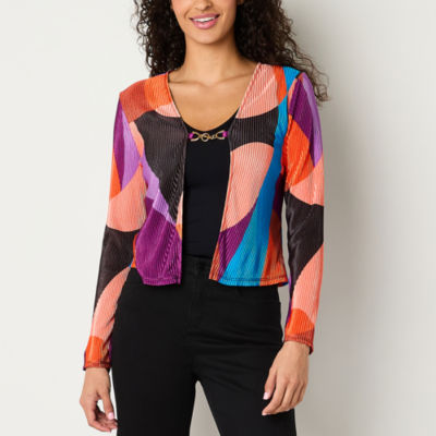 Bold Elements Womens Long Sleeve Open Front Cardigan