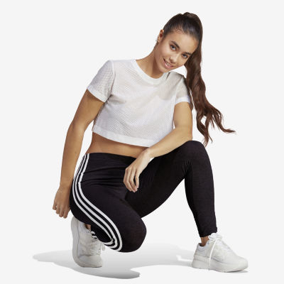 adidas High Rise 3 Stripes Full Length Leggings