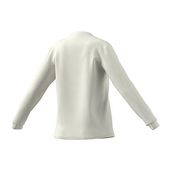 adidas Big Logo Long Sleeve Tee, Color: Off White Wndr Bei adidas Big Logo Long Sleeve Tee, Color: Off White Wndr Bei