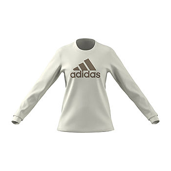 adidas Big Logo Long Sleeve Tee, Color: Off White Wndr Bei adidas Big Logo Long Sleeve Tee, Color: Off White Wndr Bei
