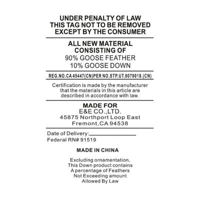 True North By Sleep Philosophy Goose Feather And Down Oversize Comforter