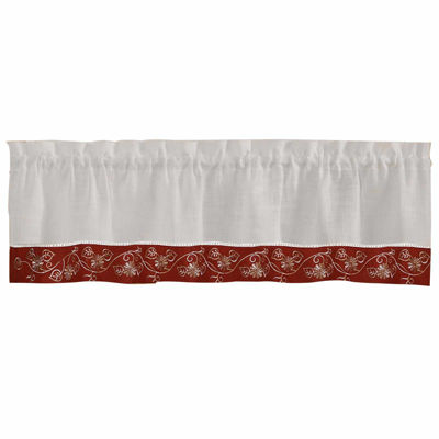 Oakwood Rod-Pocket Valance