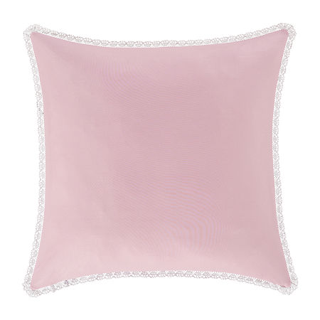 Royal Court Rosemary Euro Sham, One Size, Pink