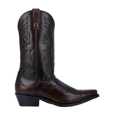 Laredo Mens Hawk Block Heel Cowboy Boots