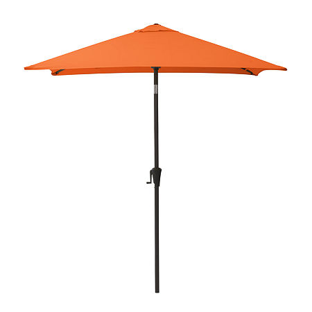 Square Patio Umbrella, One Size, Orange