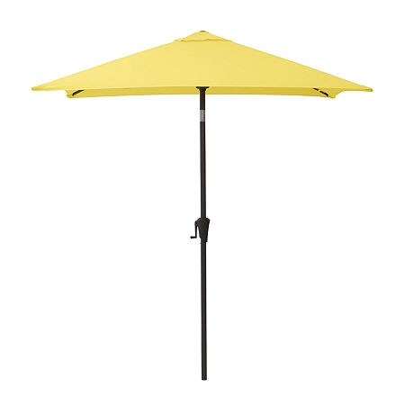 Square Patio Umbrella, One Size, Yellow