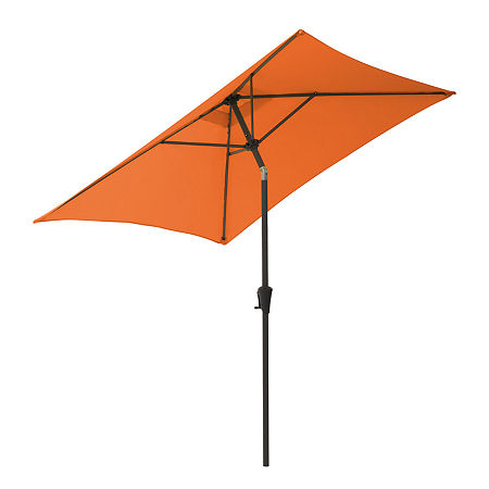 Square Patio Umbrella, One Size, Orange