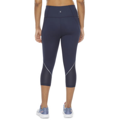 Xersion Run Womens Quick Dry Ankle High Rise Workout Capris
