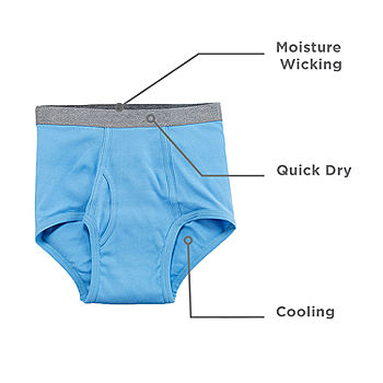6 Pack Stafford Men's Full Cut Briefs / Underwear Size 40