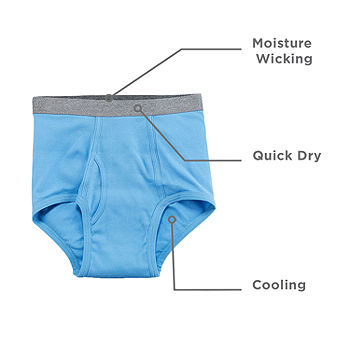 Stafford Dry + Cool Full-Cut 6 Pack Briefs Big - JCPenney