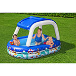 Bestway H2ogo! Sea Captain Inflatable Family With Uv Careful Sunshade Pool Float