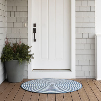 Colonial Mills Tiki Spiral Reversible Rectangular Doormat
