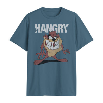 Big and Tall Mens Crew Neck Short Sleeve Regular Fit Looney Tunes Graphic T-Shirt
