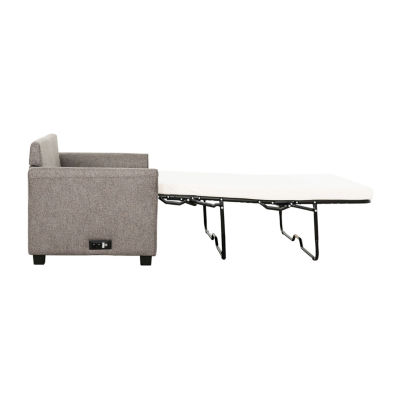 Honor Curved Slope-Arm Sleeper Sofa