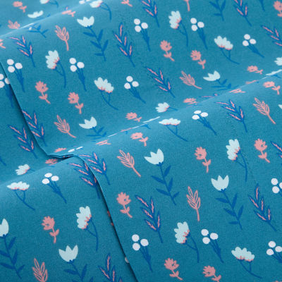 Home Expressions Cool And Crisp 6pc Cotton Percale Sheet Set