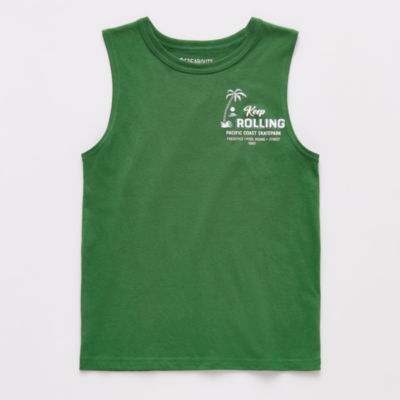Thereabouts Little & Big Kid Boys Crew Neck Sleeveless Tank Top