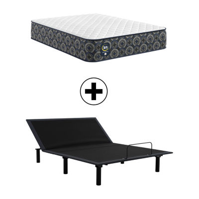 The Serta Perfect Sleeper Mondale 13" Medium Tight Top - Mattress + Adjustable Base