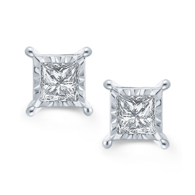 LIMITED QUANTITIES 2 CT. T.W. Diamond 14K White Gold Stud Earrings