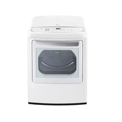 LG ENERGY STAR® 7.3 cu.ft. Capacity Smart Wi-Fi Enabled Front Control Electric SteamDryer™