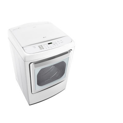 LG ENERGY STAR® 7.3 cu.ft. Capacity Smart Wi-Fi Enabled Front Control Electric SteamDryer™