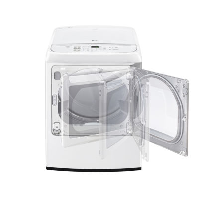 LG ENERGY STAR® 7.3 cu.ft. Capacity Smart Wi-Fi Enabled Front Control Electric SteamDryer™