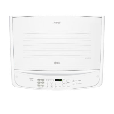 LG ENERGY STAR® 7.3 cu.ft. Capacity Smart Wi-Fi Enabled Front Control Electric SteamDryer™
