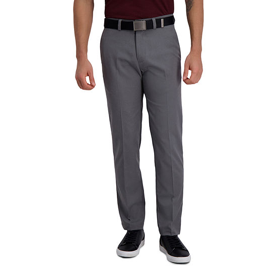 Haggar® Mens Cool Right Performance Flex Straight Fit Flat Front Pant ...