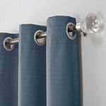 Sun Zero Cooper Energy Saving Light-Filtering Grommet Top Single Curtain Panel