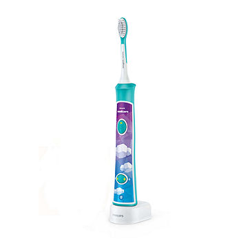 paddestoel verschil bizon Philips Sonicare HX6321/02 For Kids Sonic Electric Toothbrush, Color: Teal  - JCPenney