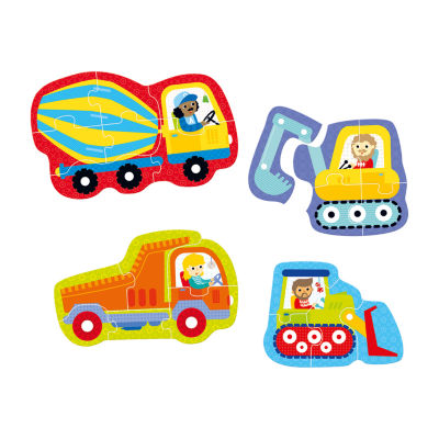 Hands at Play  22 Pcs Puzzle - Construction Vehicles