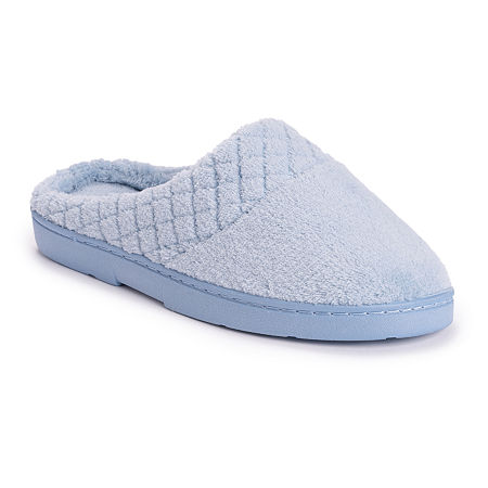  -Muk Luks Quilted Womens Clog Slippers