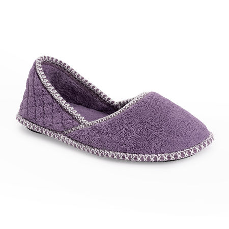  -Muk Luks Beverly Womens Slip-On Slippers