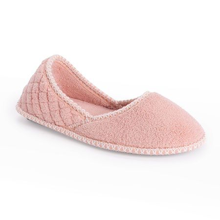  -Muk Luks Beverly Slip-On Womens Slip-On Slippers