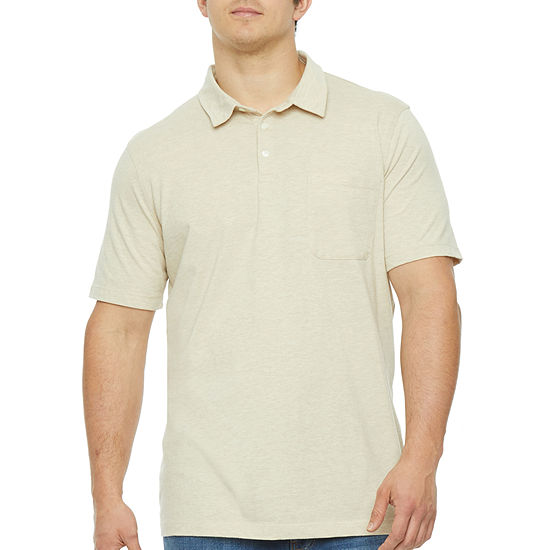 St. John's Bay Big and Tall Mens Classic Fit Short Sleeve Pocket Polo Shirt