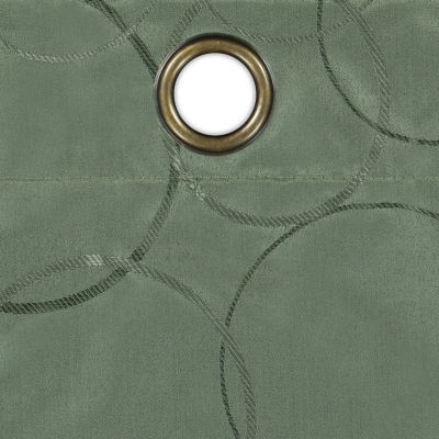 Eclipse Meridian Grommet Top Blackout Single Curtain Panel