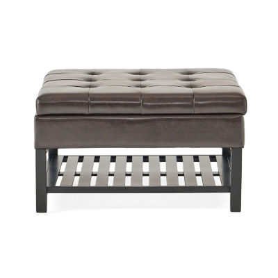 Miriam Storage Ottoman, Color Brown JCPenney